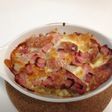 グリーン バナナのジャーマンチーズ焼き