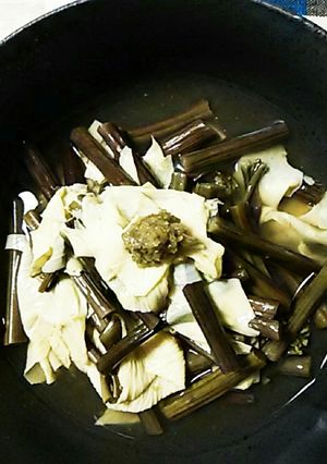 わらびと湯葉の煮物☆-レシピのメイン写真