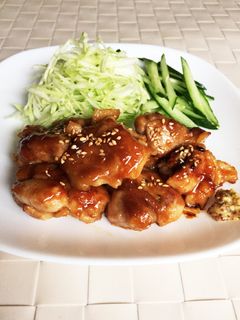 鶏肉の柔らかはちみつ味噌焼き。お弁当にも-レシピのメイン写真