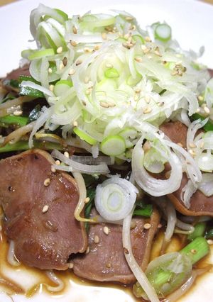 簡単！ 豚のニラタン炒め-レシピのメイン写真