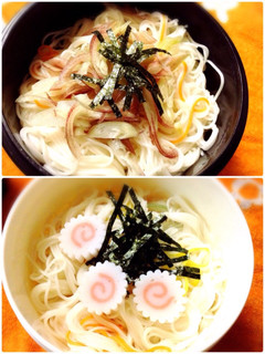 みょうがでさっぱり♪そうめんのお弁当-レシピのメイン写真