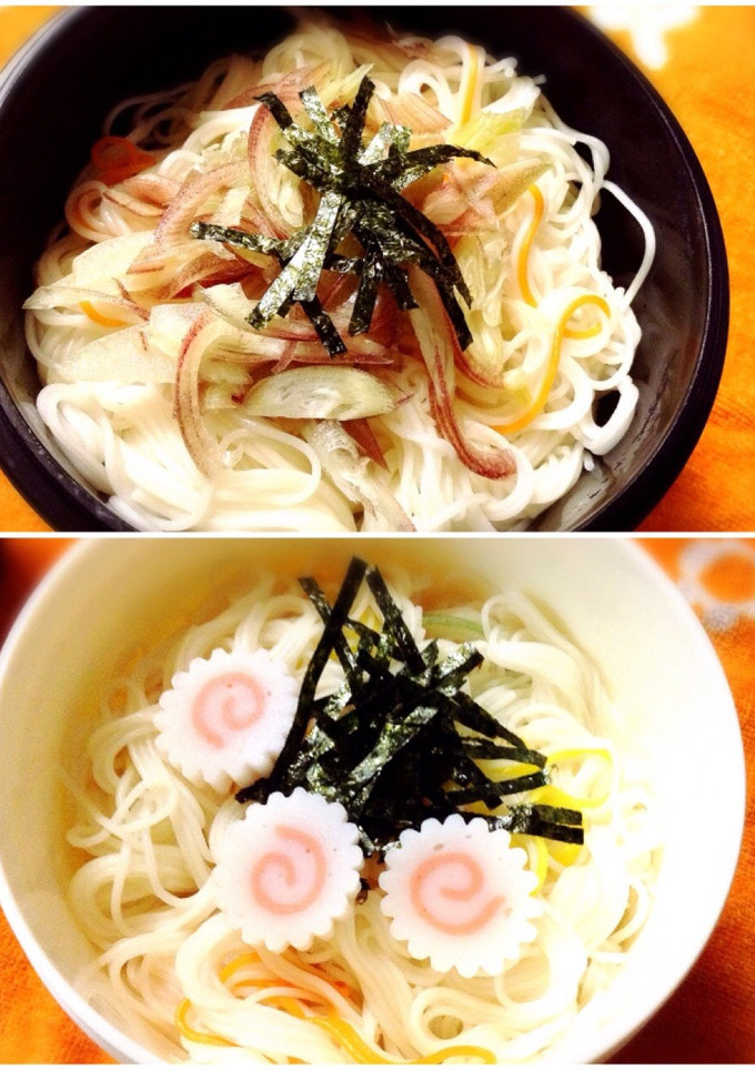みょうがでさっぱり♪そうめんのお弁当-レシピのメイン写真