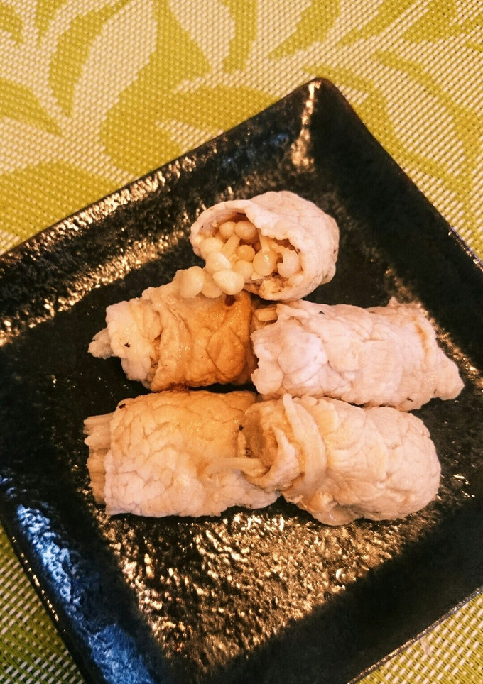 簡単お弁当にも！えのき肉巻き★わさび醤油-レシピのメイン写真
