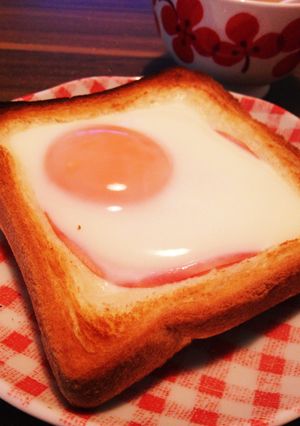 失敗なし!ハムたまトースト-レシピのメイン写真