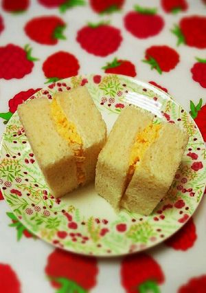 レンジで簡単!サンドイッチの卵-レシピのメイン写真