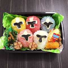รูปของ 手裏剣戦隊ニンニンジャー☆キャラ弁