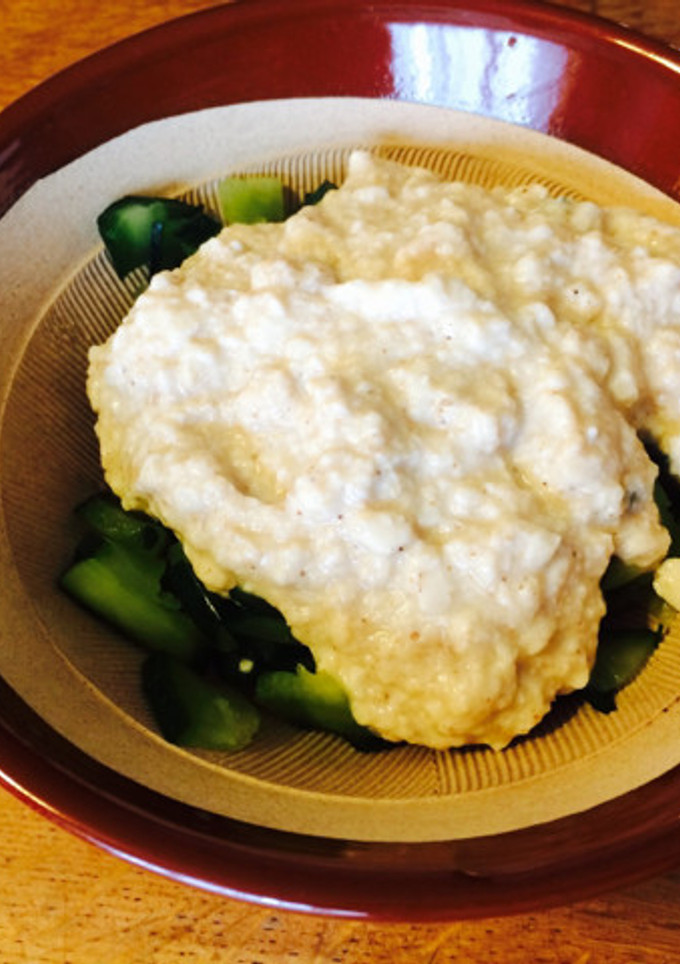さらさら入る！豆腐と白ごま 簡単冷汁-レシピのメイン写真