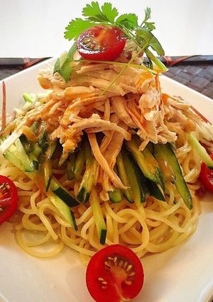 棒棒鶏風冷やし中華-レシピのメイン写真