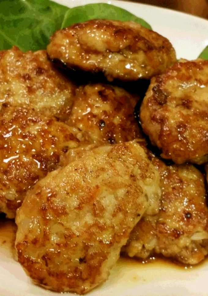 ふわふわ!!つくねの照り焼き♪-レシピのメイン写真