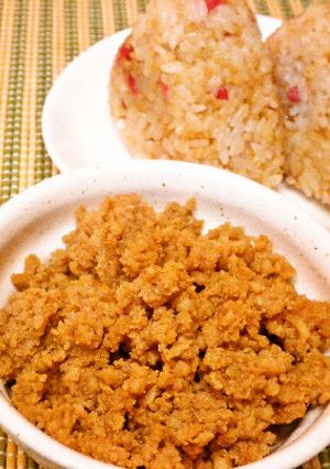 ひと味違う鶏そぼろ-レシピのメイン写真
