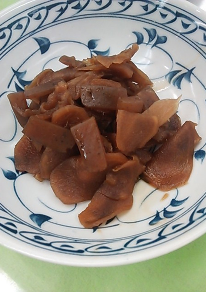 新生姜と蒟蒻の佃煮-レシピのメイン写真