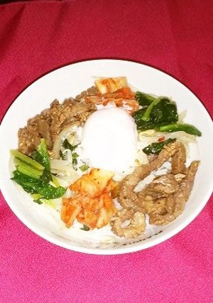 リンゴ酢と大葉で大人の焼肉「夏ビビンバ」-レシピのメイン写真