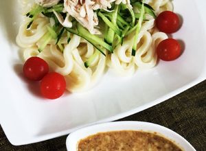 簡単！バンバンジー風サラダうどん-レシピのメイン写真