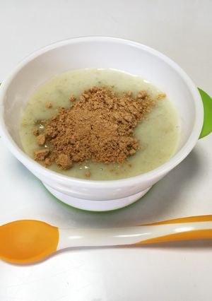 離乳食中期 混ぜ混ぜミルクご飯-レシピのメイン写真