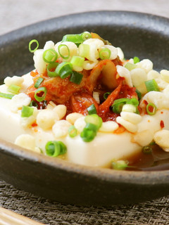 簡単料理☆めんつゆでキムチやっこ-レシピのメイン写真
