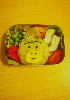 お豆大好きはなかっぱのお弁当-レシピのメイン写真