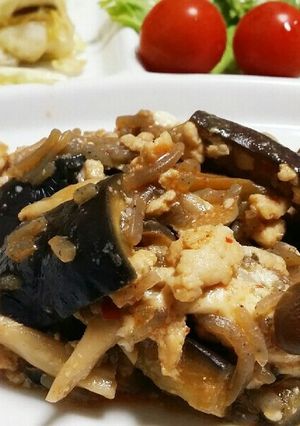 糸こんでぷちぷち食感♥ヘルシー麻婆茄子-レシピのメイン写真