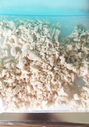◎離乳食中期◎鶏のムネ肉のフリージング-レシピのメイン写真