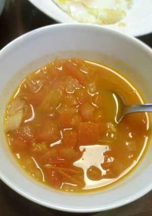 さっぱりトマトスープ-レシピのメイン写真