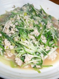 水菜のあっさり炒め-レシピのメイン写真