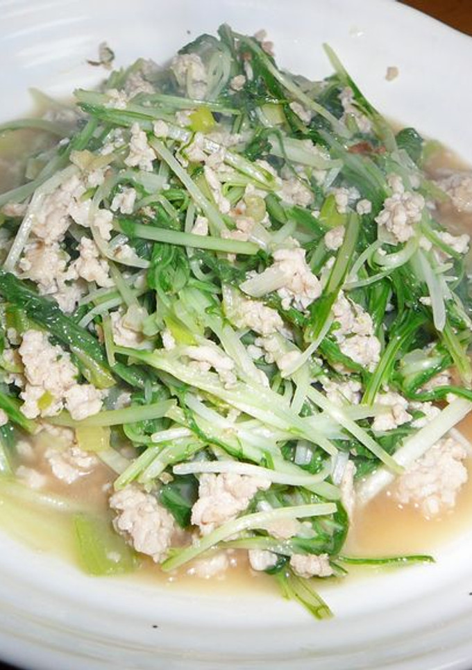 水菜のあっさり炒め-レシピのメイン写真