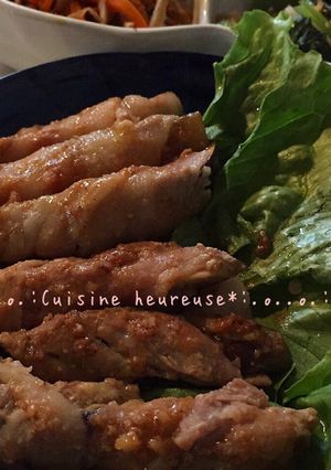 レンジで簡単♪ナスと豚肉のレンジ蒸し-レシピのメイン写真