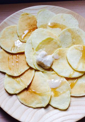 混ぜ混ぜパンケーキ-レシピのメイン写真