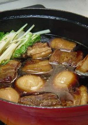 ストウブで作る 【豚の角煮】-レシピのメイン写真