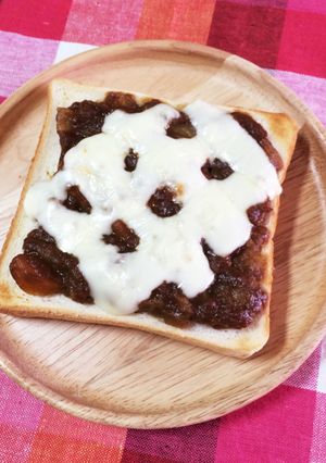余ったカレーで★カレートースト-レシピのメイン写真