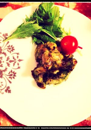 簡単バジルソースと鶏肉のダイエットレシピ-レシピのメイン写真