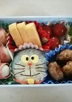 キャラ弁 ドラえもん-レシピのメイン写真