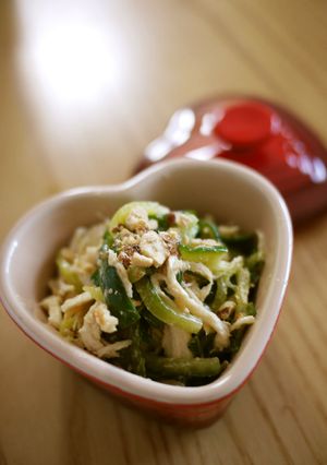 きゅうりと鶏むね肉のピーナッツバター和え-レシピのメイン写真