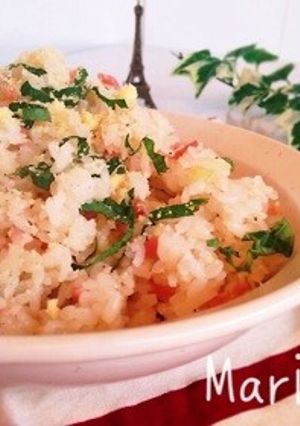 大葉香る✨レンジ3分✨イタリアンご飯-レシピのメイン写真