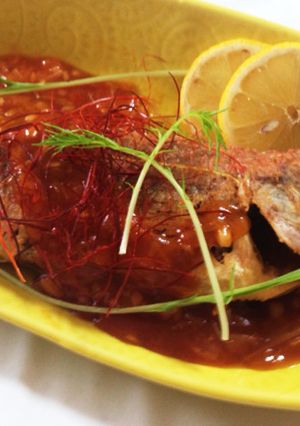 頭と尻尾をパリパリ食べる☆イトヨリランチ-レシピのメイン写真