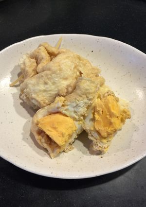 味染み♡油揚げの卵巾着＊ストウブ-レシピのメイン写真