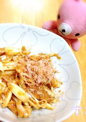 生らっきょ(エシャレット)蜂蜜酢味噌和え-レシピのメイン写真