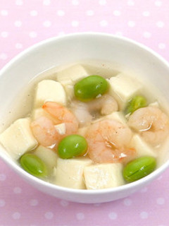 ☆豆腐とエビの中華煮☆-レシピのメイン写真