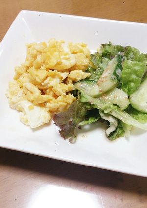 ご飯にあう和風のスクランブルエッグ⭐-レシピのメイン写真
