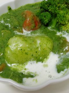 ほうれん草が主役!グリーンシチュー-レシピのメイン写真