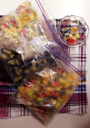 ゴロゴロ野菜のストック-レシピのメイン写真
