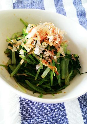 超かんたん♬水菜のお浸し-レシピのメイン写真
