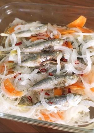 おばあちゃん直伝！簡単！鯵の南蛮漬け-レシピのメイン写真