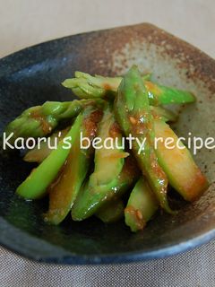 うまうまアスパラの味噌和え-レシピのメイン写真