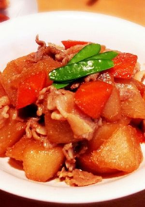 大根と豚肉の照り煮-レシピのメイン写真