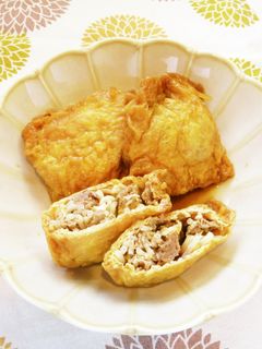 ☺お弁当に♪油揚げのすき焼き袋巾着煮☺-レシピのメイン写真