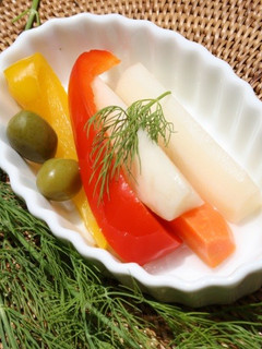 りんご酢で簡単！ピクルス-レシピのメイン写真