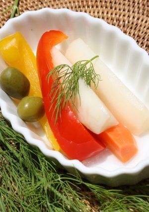 りんご酢で簡単！ピクルス-レシピのメイン写真