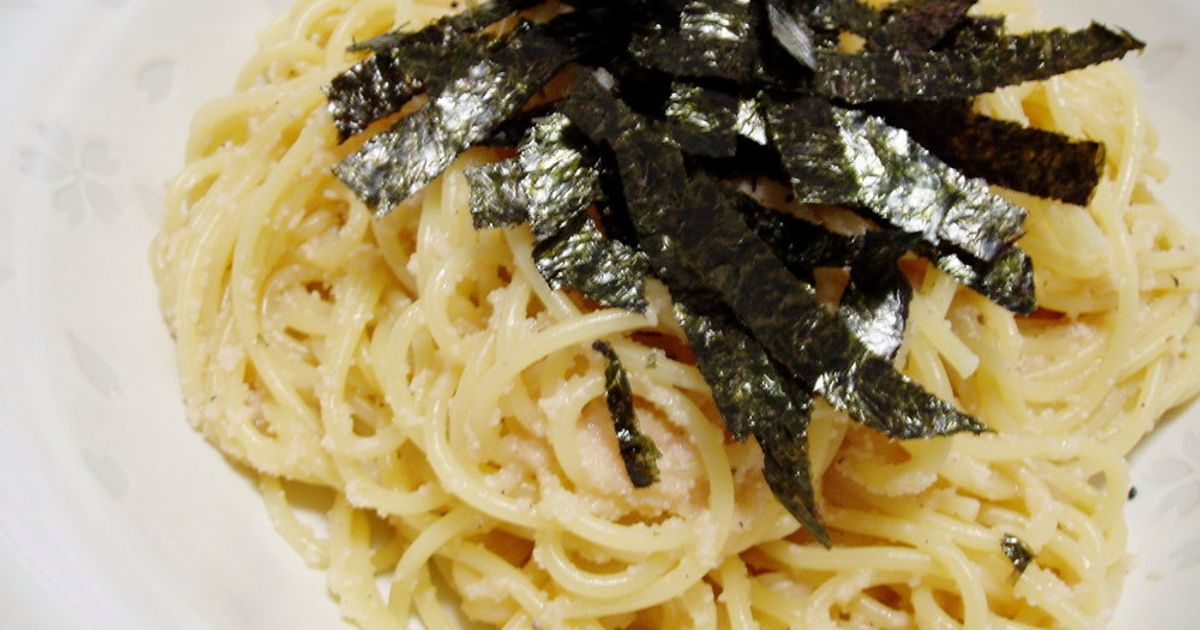 ヒミツの隠し味♪ 有名店の味☆たらこスパ by にゃほりん