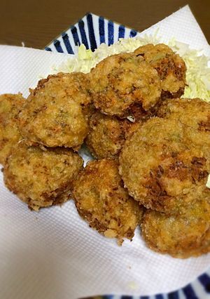 合挽きミンチと豆腐の竜田揚げ-レシピのメイン写真