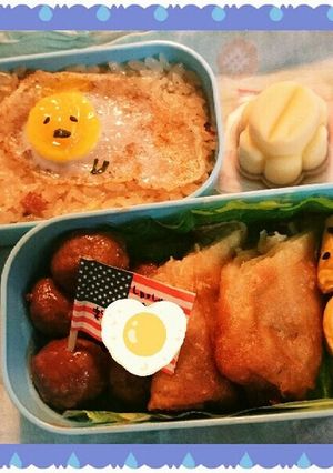 ぐでたま弁当。-レシピのメイン写真